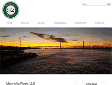 Tablet Screenshot of magnoliafleet.com